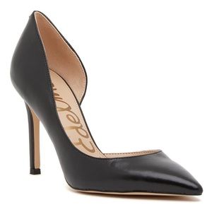 Sam Edelman half d’orsay pointed toe pump